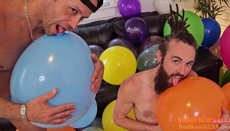 Playing With and Licking Balloons