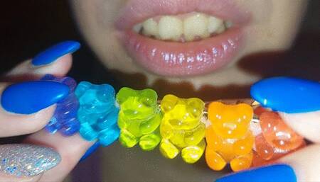 I lick a gummy bears hairpin