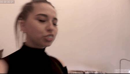 055ber Washes dishes and floors! If you don't clean well, I'll punish you severely! [wmv]