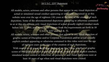 Trampling in lingerie