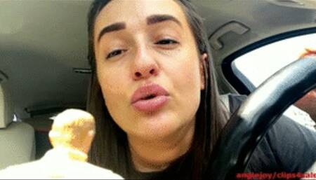 Public belching humiliation