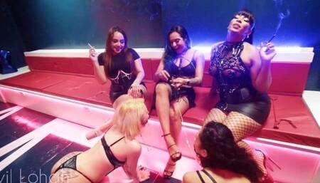 Goddess Lohan - Using These Bitches As Our Human Ashtray Part 1