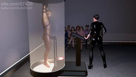 Machine Milked For Female Audience - Female Supremacy Demonstration