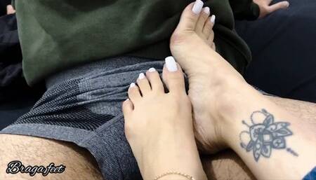 Braga Feet - Footjob and HandJob - HD