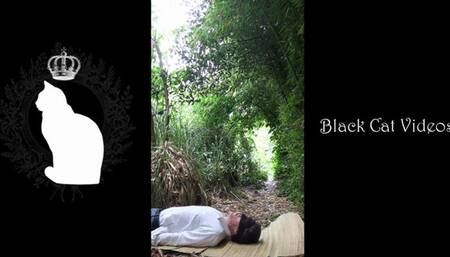 Face smother under Alice sneakers