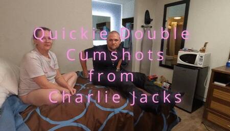 Double cum quickie with Charlie Jacks and Jacki Love (1080p)