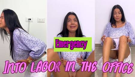 emergency into labor in the office