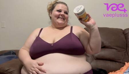 Putting Lotion All Over My Big Belly