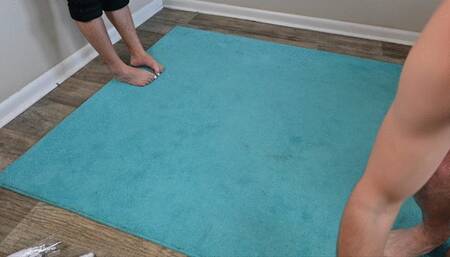 Trampling footjob with extra by Dylan (4k)