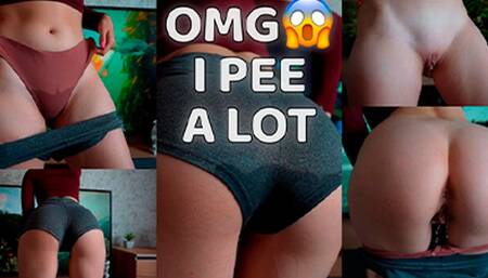 OMG I Pee a Lot! Wetting My Shorts And Panties