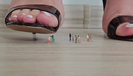 Giantess Crushing Tinies Close up WMV