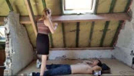 Kate's (21) first ever trample