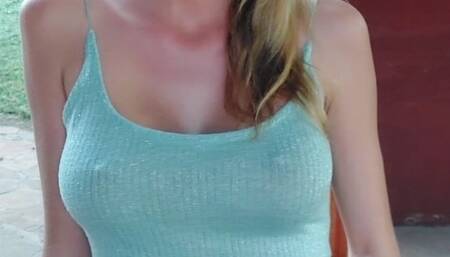 Beautiful outdoor smoking