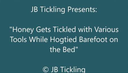 Honey Hogtied for Tickling - SD