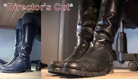 Crushed and milked under her knee-high boots - Director's Cut