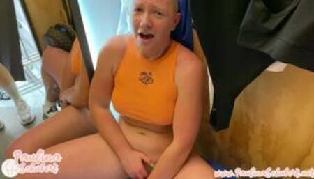 fucked my favorite toy in the dressing room