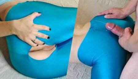 Big Ass Minx in Leggins Blowjob Big Dick and Doggystyle to Cumshot