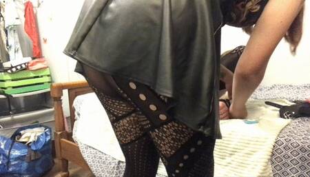 Prostate play for sissy slut