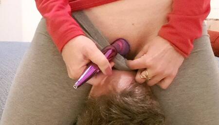 Tonight I want to wet my leggings with my orgasm! Part 3 (4K, Resolution: 2160x3840)