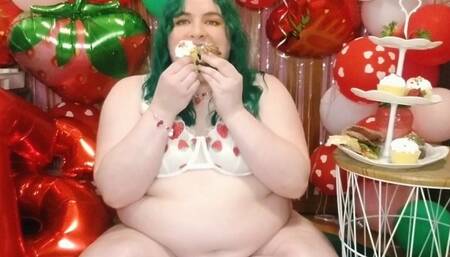 Stuffing My Face With Birthday Treats