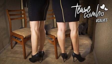 Amateur Milf In High Heels Showing Off Her Thick Calves