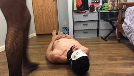 Ass smothering pathetic slutty slave