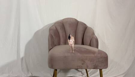 Sexy BBW Neighbor Shrinks Herself