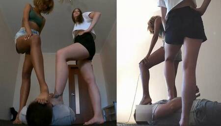 Angie and Laila - Revenge - Mix2 Part3 Laila feet smell