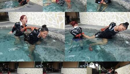 Bound shiny maid wet & wild wrestling competition (MP4 SD 3500kpbs)