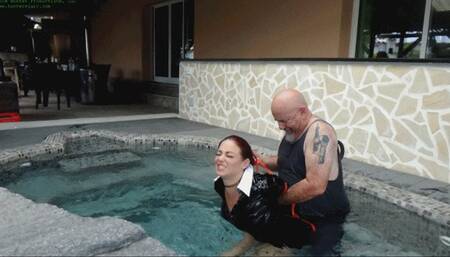 Bound shiny maid wet & wild wrestling competition (WMV HD 8000kpbs)