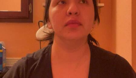 Crying because my baby daddy was being mean