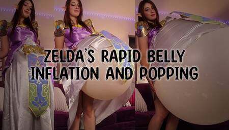 Zeldas Rapid Belly Inflation and POPPING