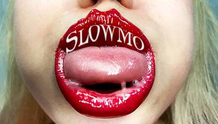 My Lips in SLOWMO