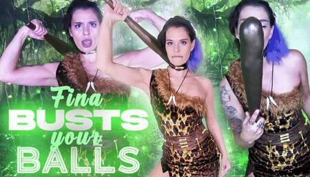 POV Huntress Fina Busts Your Balls UHD