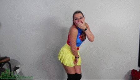 Farting Superheroine Dakota Charms HDMP4
