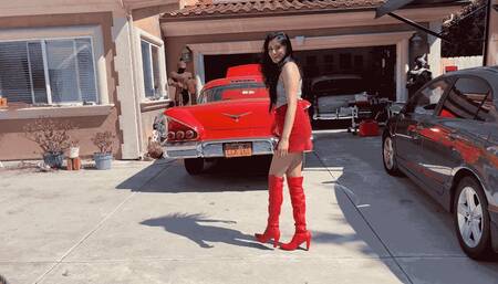 Revving My Neighbors 58 Chevy Impala