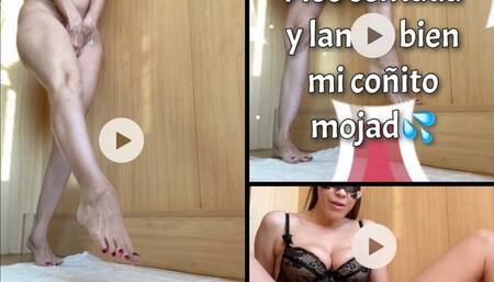 I PEE SITTING AND LICKING