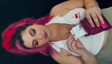 Smoking Brat Gets Face Fucked