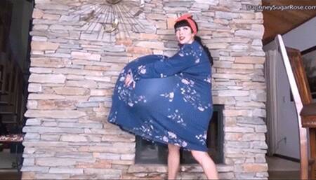 Big Belly Hungry Horny Waitress Devours Her Patrons, Then Gets Swallowed Up By Even Hungrier Woman -MoV