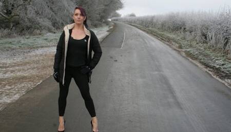 Maria's Christian Louboutin Black Patent So Kate Walk 8 (1920x1080)