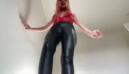 Giantess Stomps on Bug