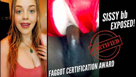 Sissy bb Certified Faggot Homosexual Exposed Mesmerize Blackmail-Fantasy
