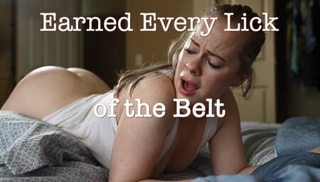Earned every lick of the Belt - Stevie Rose HD 1080p