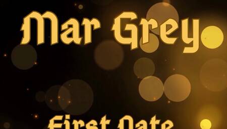 Blonde rubs cream on her feet after trying on various shoes for her date