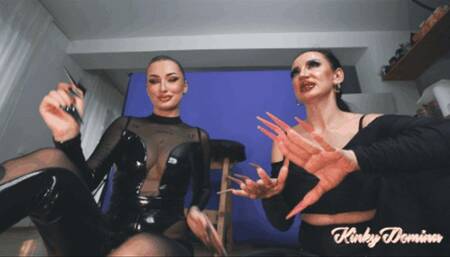 Comparing Hands and Nails with Rebecca Madden ASMR