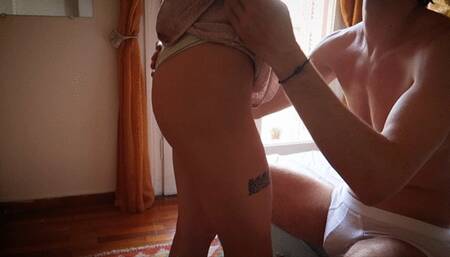 Messy Blindfolded Throatpie With Gagging