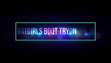 Batgirl tries Several of her Boots