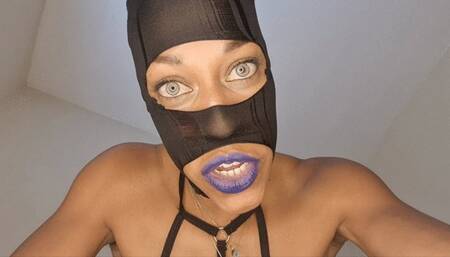 Masked cum slut NEEDS your cum