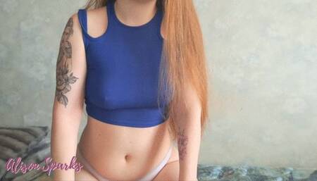 Pad fetish foreplay JOI