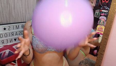 balloonb2p 12 lila balloon